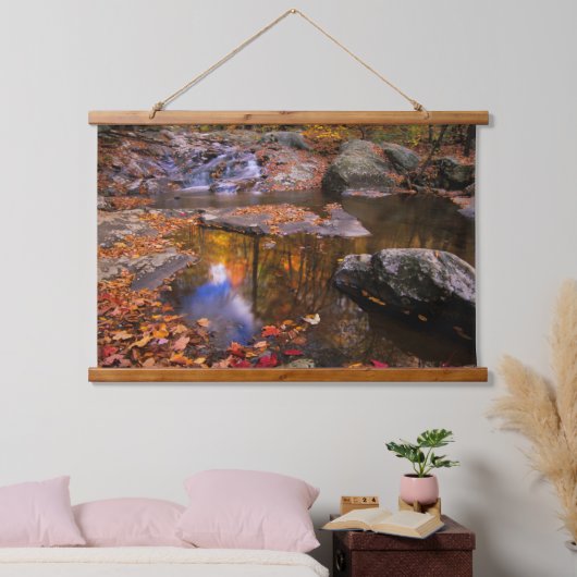 Bovenste Whiteoak-Herfsten, Nationaal Park Shenand Hangend Wandkleed (Slaapkamer)