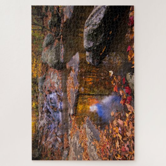 Bovenste Whiteoak-Herfsten, Nationaal Park Shenand Legpuzzel (Verticaal)