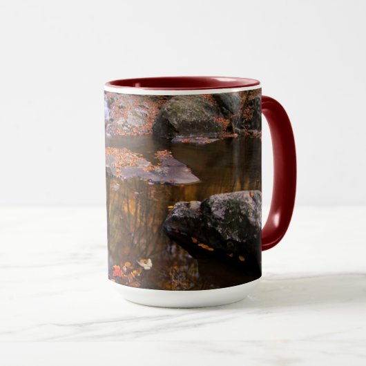 Bovenste Whiteoak-Herfsten, Nationaal Park Shenand Mok (Voorkant rechts)