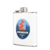 Bovenste wilde Missouri en Schilderachtig rivier Heupfles (Links)