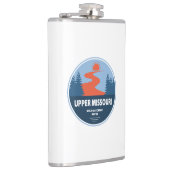 Bovenste wilde Missouri en Schilderachtig rivier Heupfles (Rechts)