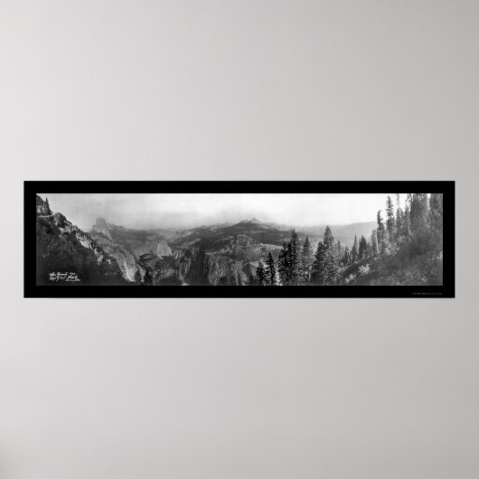 Bovenste Yosemite CA Foto 1911 Poster (Voorkant)