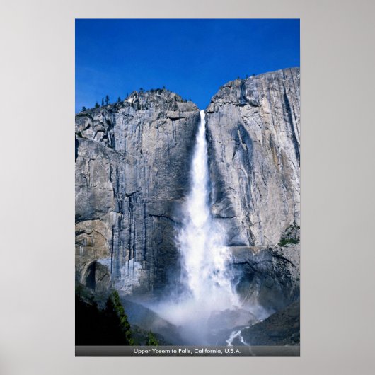 Bovenste Yosemite Herfsten, Californië, VS Poster (Voorkant)