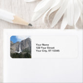 Bovenste Yosemite-Herfsten Etiket (Insitu)