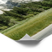 Bovenste Yosemite-Herfsten geïnspireerd op 1952 Poster (Hoek)