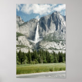 Bovenste Yosemite-Herfsten geïnspireerd op 1952 Poster (Voorkant)
