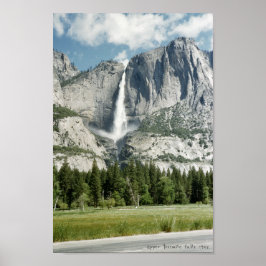 Bovenste Yosemite-Herfsten geïnspireerd op 1952 Poster