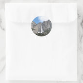 Bovenste Yosemite-Herfsten Ronde Sticker (Tas)
