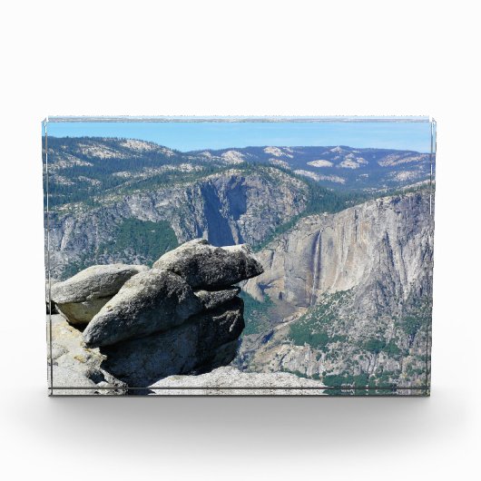Bovenste Yosemite-Herfsten van Glacier Point, CA Fotoblokken (Voorkant)