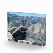 Bovenste Yosemite-Herfsten van Glacier Point, CA Fotoblokken (Rechts)