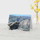 Bovenste Yosemite-Herfsten van Glacier Point, CA Kaart (Gele Bloem)