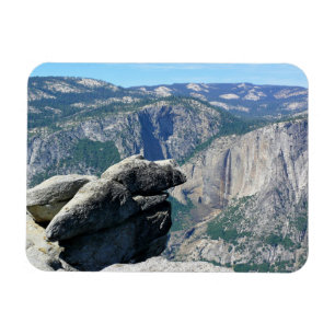 Bovenste Yosemite-Herfsten van Glacier Point, CA Magneet