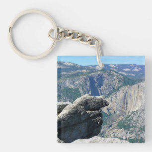 Bovenste Yosemite-Herfsten van Glacier Point, CA Sleutelhanger