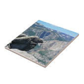 Bovenste Yosemite-Herfsten van Glacier Point, CA Tegeltje (Zijkant)