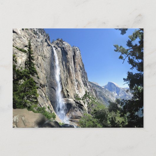 Bovenste Yosemite-Herfsten - Yosemite Briefkaart (Voorkant)