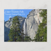 Bovenste Yosemite-Herfsten, Yosemite National Park Briefkaart (Voorkant)
