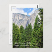Bovenste Yosemite-Herfsten, Yosemite National Park Briefkaart (Voorkant / Achterkant)