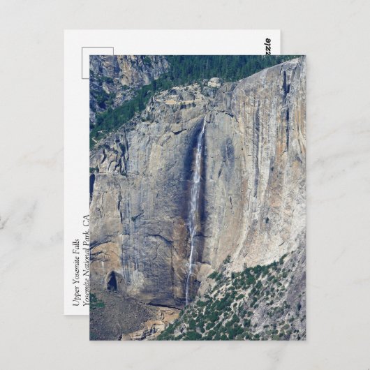 Bovenste Yosemite-Herfsten, Yosemite National Park Briefkaart (Voorkant / Achterkant)
