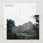 Bovenste Yosemite-Herfsten, Yosemite National Park Briefkaart (Voorkant / Achterkant)
