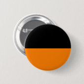 bovenste zwarte onderste oranje DIY aangepaste ach Ronde Button 5,7 Cm (Voorkant /achterkant)