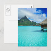 Bovenwaterslangen in het verticale briefkaart Bora (Voorkant / Achterkant)