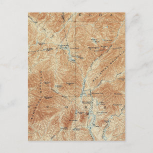 Bovenwerken, Tahawus-gebied, Adirondack High Peaks Briefkaart