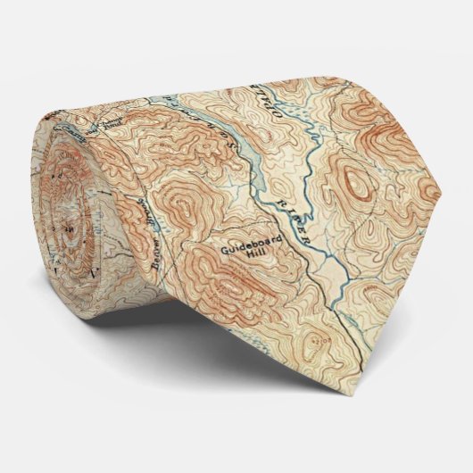 Bovenwerken, Tahawus-gebied, Adirondack High Peaks Stropdas (Opgerold)