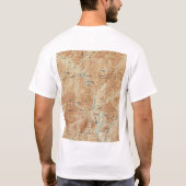 Bovenwerken, Tahawus-gebied, Adirondack High Peaks T-shirt (Achterkant)