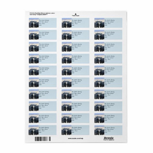 Boviene Byomstanders Etiket (Full Sheet)