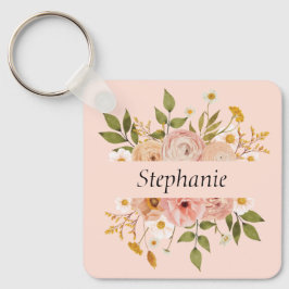  boviene florale moederdag sleutelhanger