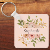  boviene florale moederdag sleutelhanger (Voorkant)