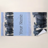 Boviene omstanders strandlaken (Voorkant)