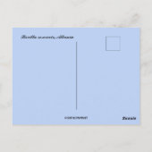 Bovilla Reservoir in Albanië Briefkaart (Achterkant)