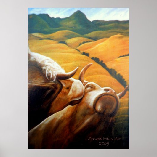 Bovine Bliss Poster (Voorkant)