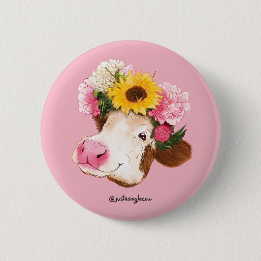 Bovine Queen Button (Voorkant)