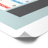 Bovis-schaal voor het meten van de levenkracht poster (Hoek)