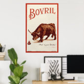 Bovril Bull, 1900 Poster (Thuiskantoor)