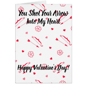 Bow and Arrow Mini Hearts Valentijnsdag