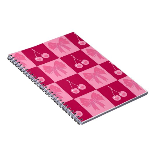 Bow and Cherry notebook  Notitieboek (Rechterzijde)