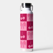 Bow and Cherry water bottle  Waterfles (Voorkant)