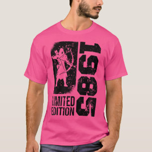 Bow Archer Geboren 1985 Verjaardag Arrow-Sports Bo T-shirt