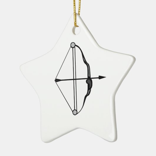 Bow & Arrow Keramisch Ornament (Links)