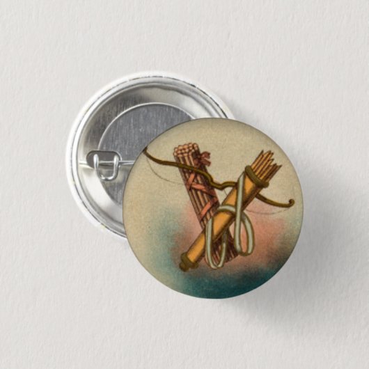Bow Arrows Bundel van Sticks Button (Voorkant /achterkant)