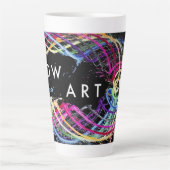 Bow Art Tall-Mok Latte Mok (Voorkant)