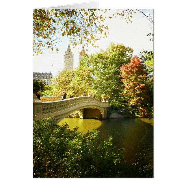 Bow Bridge, Central Park, Late Summer, NYC (Voorkant)