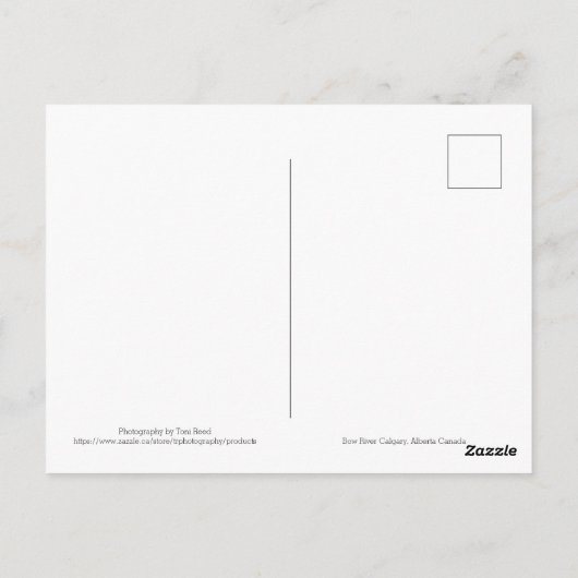 Bow Briefkaart (Achterkant)