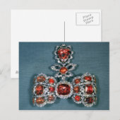 Bow broch set met briljante briefkaart (Voorkant / Achterkant)