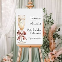 Bow bubbels mousserende wijn verjaardagsfeestje we