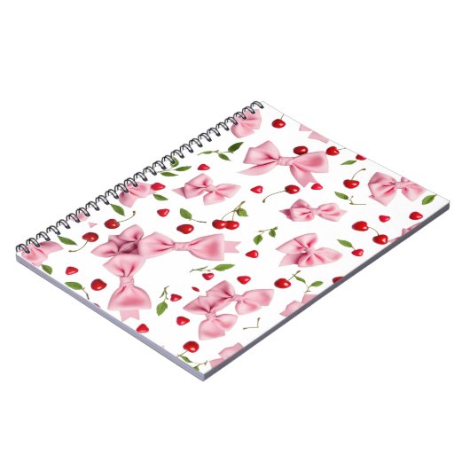 Bow&cherry Notitieboek (Linkerzijde)