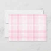 Bow Cherry op top Vrijgezellenfeest Bedankkaart (Achterkant)